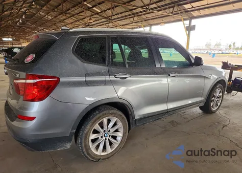 2015 BMW X3 xDrive28D from USA, damaged, VIN 5UXWY3C58F0E96347